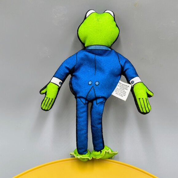 Muppets Kermit Fozzie Cloth Plush Doll Blockbuster Video Premium 8 inch - Picture 5 of 5